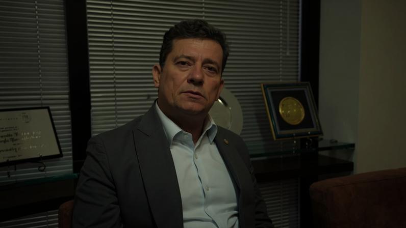 Sergio Moro é pré-candidato ao governo pelo PL com apoio de Flávio Bolsonaro. (Foto: Eduardo Luiz Klisiewicz/Tribuna do Paraná)