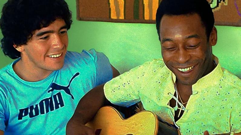Diego Maradona e Pelé