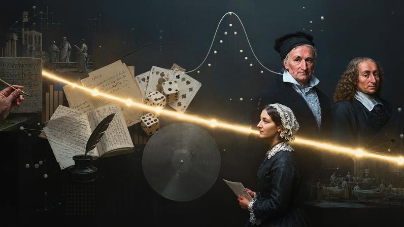 Por trás de cada ferramenta estatística que usamos hoje – do coeficiente de correlação ao teste de hipótese – há uma mente que se recusou a aceitar o mundo como ele é. (Foto: Imagem criada utilizando Open AI/Gazeta do Povo)