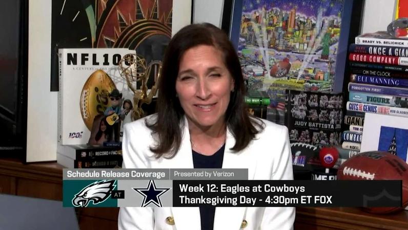 Battista vê Eagles-Cowboys 2026 no Thanksgiving como duelo de alto impacto