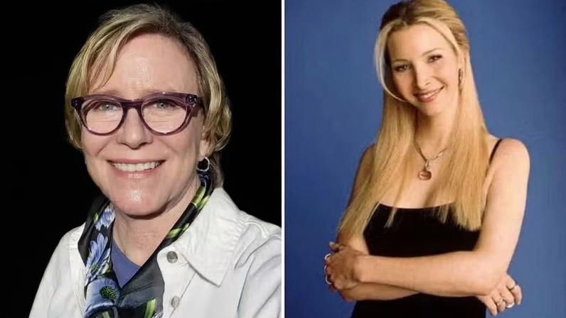 Eve Plumb e Lisa Kudrow nos tempos de 'Friends' — Foto: Instagram/Divulgação