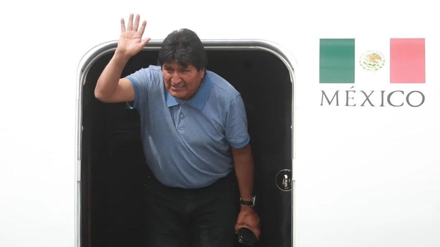 Imagem colorida mostra o ex-presidente da Bolívia Evo Morales - Metrópoles