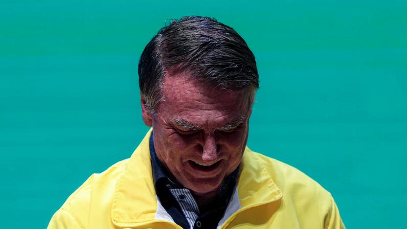 Ex-presidente Jair Bolsonaro durante encerramento do 1° Seminário Nacional de Comunicação do Partido Liberal PL -- Metrópoles