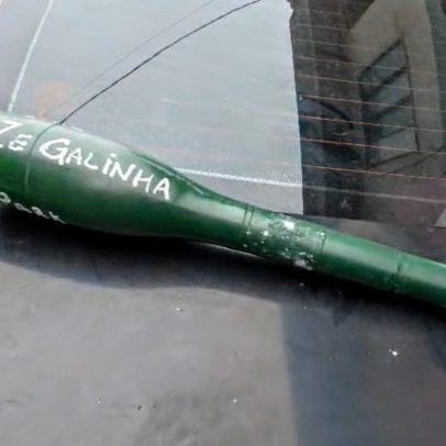 Polícia apreende morteiro "Zé Galinha" em operação contra o CV no Rio