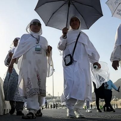 Mais de 1,5 milhão de peregrinos estrangeiros iniciam o Hajj, com temores no Irã