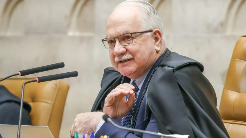 Em meio à crise do Master, Fachin afirma que escândalos recentes mostram "consequência nefasta" da falta de controle no mercado financeiro. (Foto: Victor Piemonte/STF)