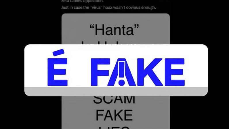 É #FAKE que nome 'hantavírus' venha do hebraico; palavra foi escolhida em homenagem ao rio Hantan, da Coreia do Sul — Foto: Reprodução