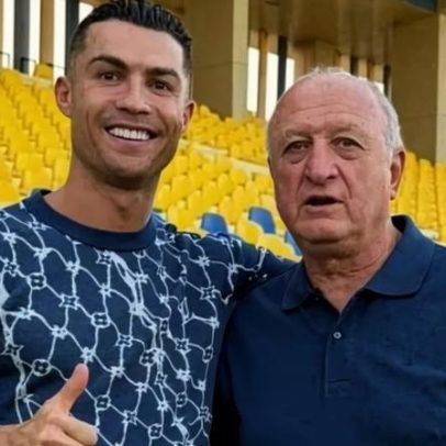 Felipão: Cristiano Ronaldo se tornou craque, diferente de Messi e Ronaldinho