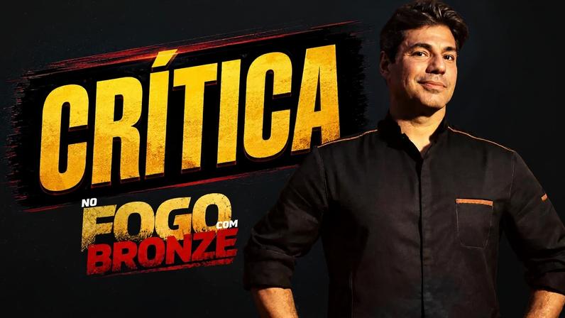 Felipe Bronze aposta no fogo e no carisma, mas iluminação atrapalha novo reality culinário do GNT