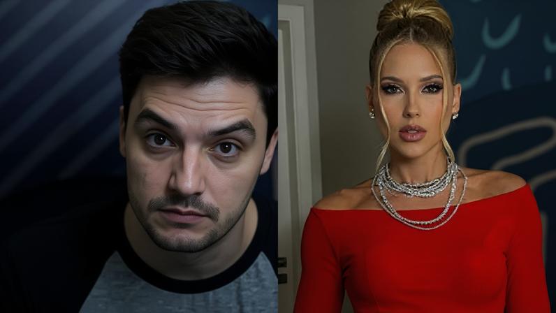 Felipe Neto lamentou situação envolvendo novo trabalho de Virginia Fonseca