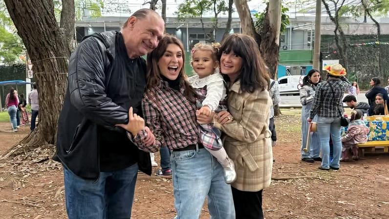 Fe Paes Leme mostra detalhes da primeira festa junina da filha — Foto: reprodução/instagram