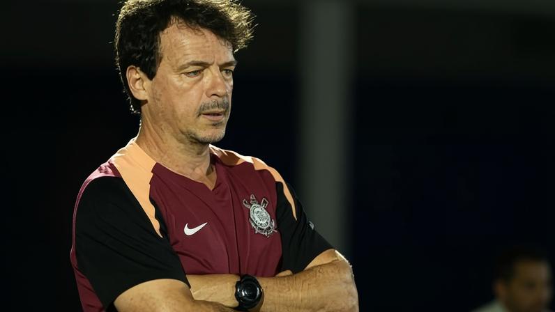 Fernando Diniz durante Mirassol e Corinthians, pelo Brasileirão