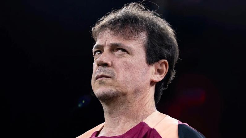 Fernando Diniz, técnico do Corinthians, durante partida contra o Peñarol, na Copa Libertadores