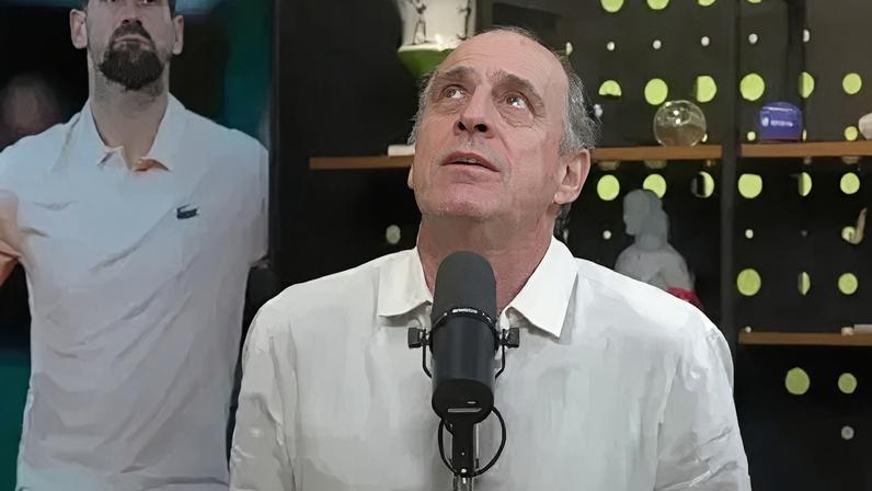 Fernando Meligeni, comentarista e ex-tenista