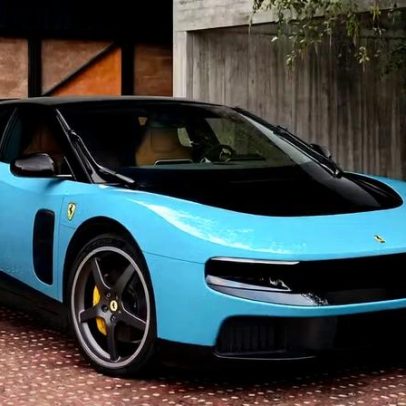 Ferrari Luce, elétrico com 1.050 cv e painel Apple, é apresentado