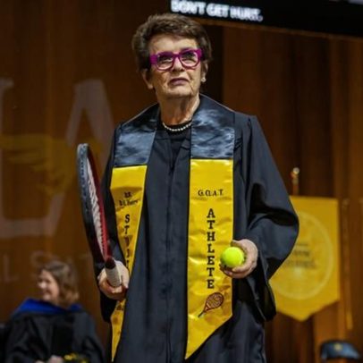 Billie Jean King conclui faculdade aos 82 anos