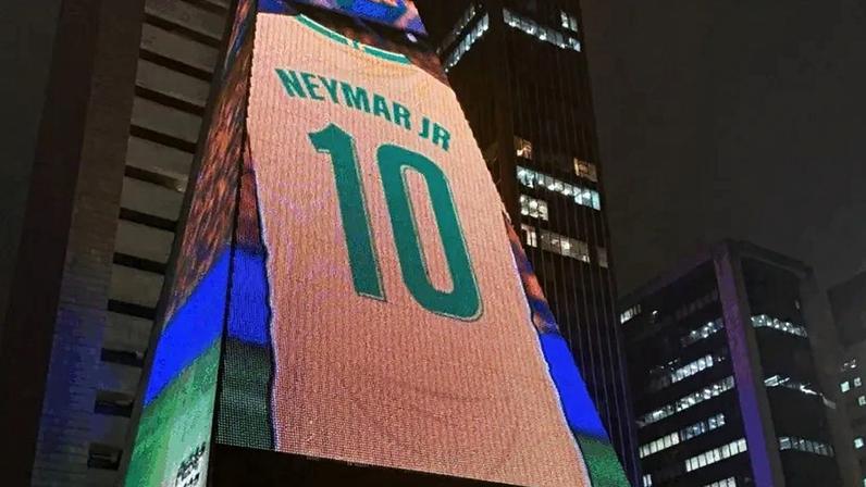 Neymar não atua pela seleção brasileira desde outubro de 2023; na imagem, a sede da Fiesp, na avenida Paulista, em São Paulo