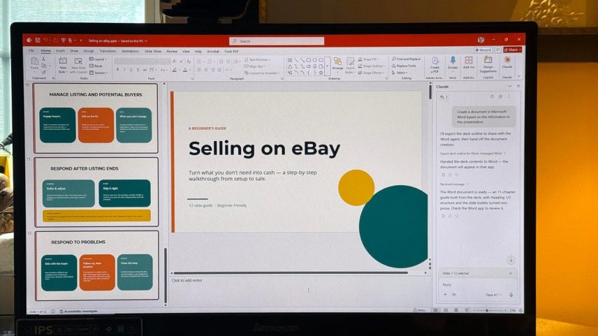 Claude AI in PowerPoint