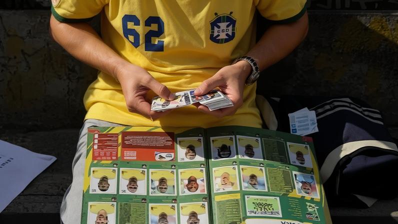 Álbum de Figurinhas da Copa do Mundo (SÉRGIO CASTRO/ESTADÃO CONTEÚDO)