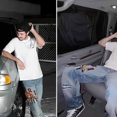 Filho de Gugu Liberato abre garagem e exibe carro favorito