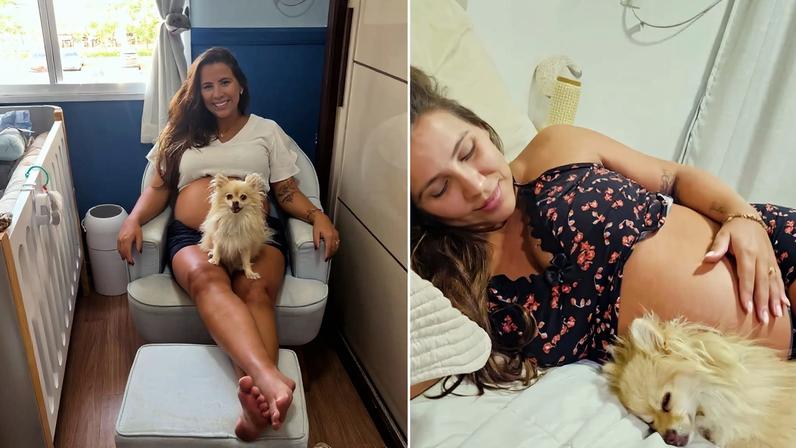 Amanda vive a espera de Filipo, aliviada por ter encontrado as respostas que procurava e aflita para aprender tudo o que puder para ajudar seu filho a enfrentar todos os obstáculos que aparecerem — Foto: Reprodução/ Instagram