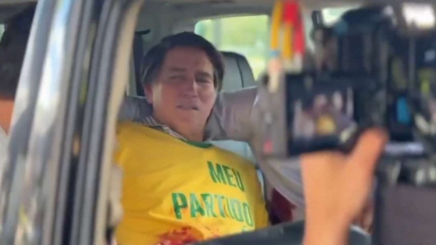 Cena do filme Dark Horse, que retrata trajetória de Jair Bolsonaro (PL)