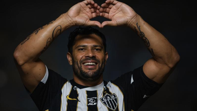 Hulk acertou saída do Atlético-MG (Foto: Pedro Souza / Atlético)