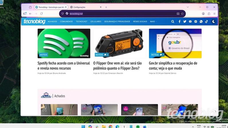 Elementos visuais do Project Nova (imagem: reprodução/Mozilla)