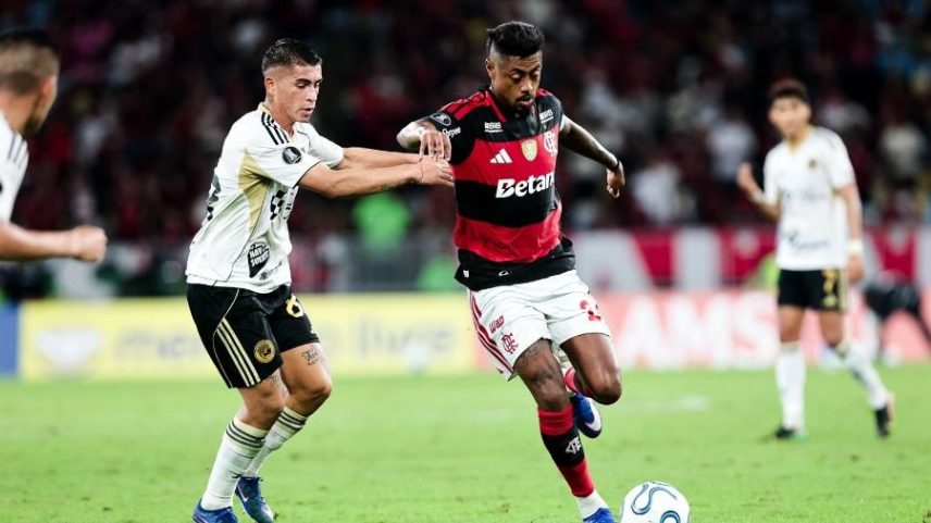 Bruno Henrique rompeu a porteira