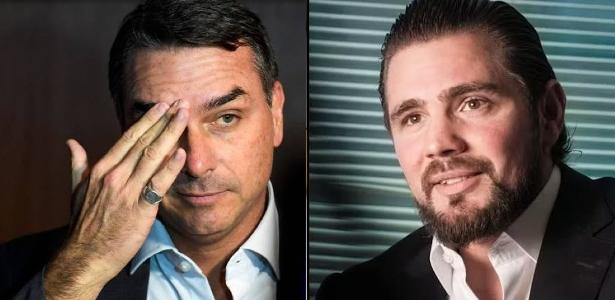 Flávio Bolsonaro e Daniel Vorcaro