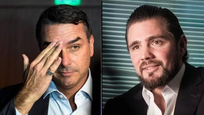 Flávio Bolsonaro e seu 'irmão? Daniel Vorcaro