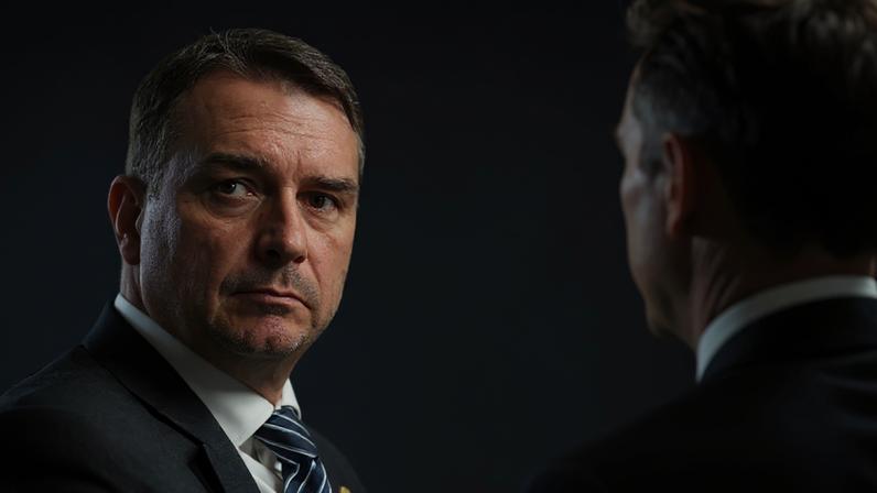 Na imagem, o senador Flávio Bolsonaro (PL-RJ)