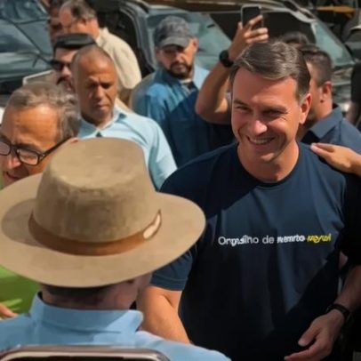 Flávio visita ex-ministro preso e pressiona por anistia ao 8 de Janeiro