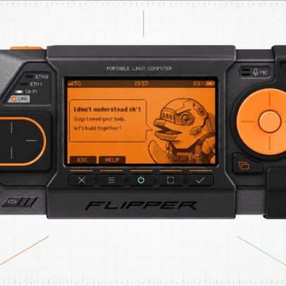 Flipper lança dispositivo portátil para hacking com Linux integrado