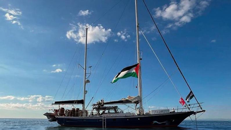 Brasília (DF), 07/06/2025 - Embarcação Madeleine, da Coalizão Flotilha da Liberdade. Foto: gazafreedomflotilla/Instagram