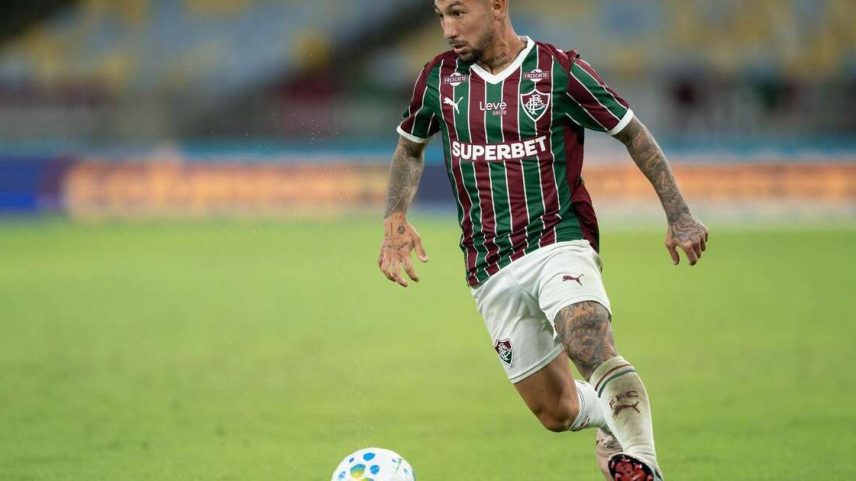 Lucho Acosta (Fluminense) durante jogo contra o Operário-PR, no dia 12.05.2026.