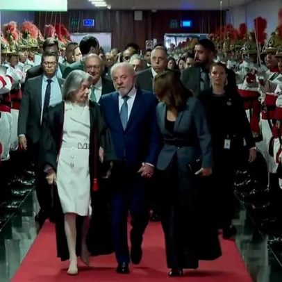 Lula chega ao TSE acompanhado de Janja e Cármen Lúcia