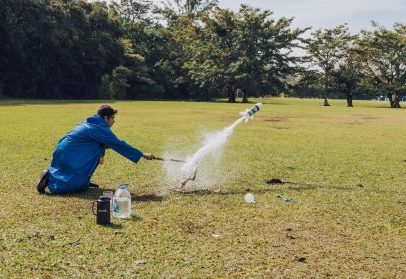 Alunos de SP criam foguetes para competição nacional de astronomia