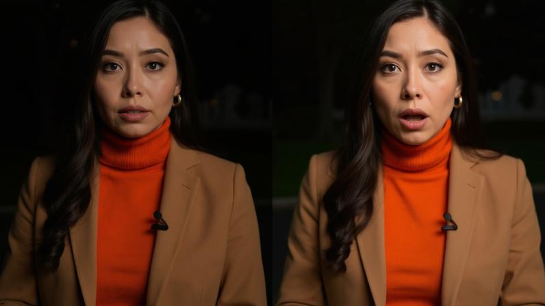 Selina Wang publicou um vídeo no qual os tiros podem ser ouvidos na Casa Branca