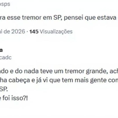 Tremor no Chile é relatado por moradores de São Paulo