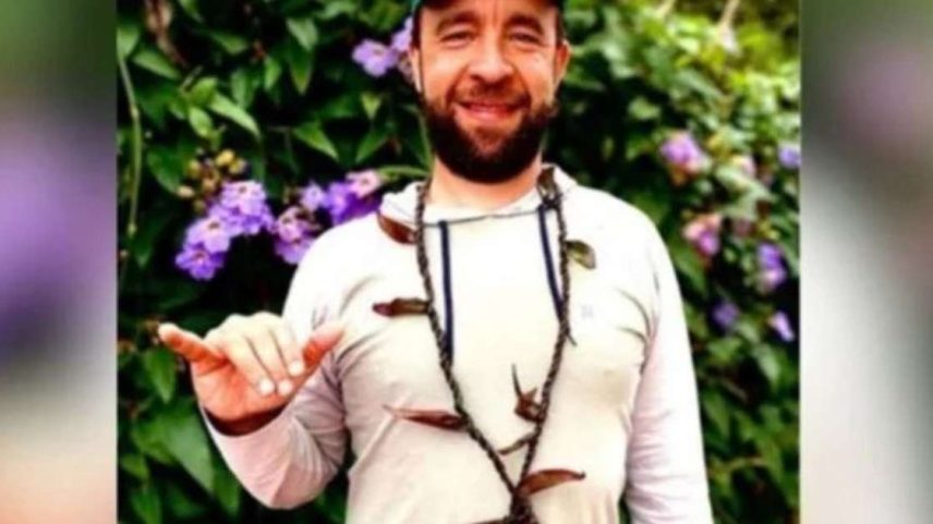 Fabiano Duarte da Costa, de 42 anos, precisou fazer uma cirurgia após ser atingido no coração por peixe-agulha