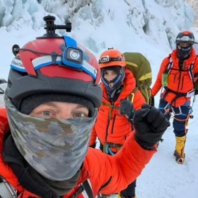 Brasileiros escapam de avalanche de gelo no Everest