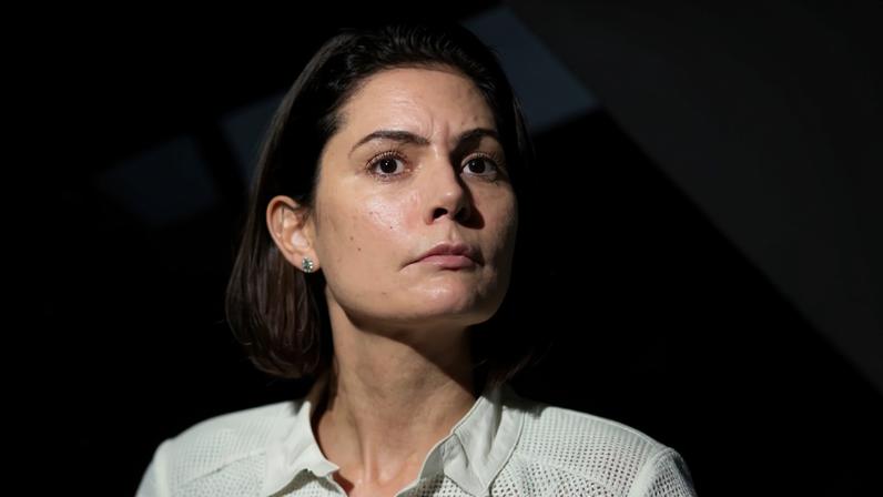 Imagem colorida, Michelle Bolsonaro volta a criticar apoio da direita a Ciro Gomes - Metrópoles