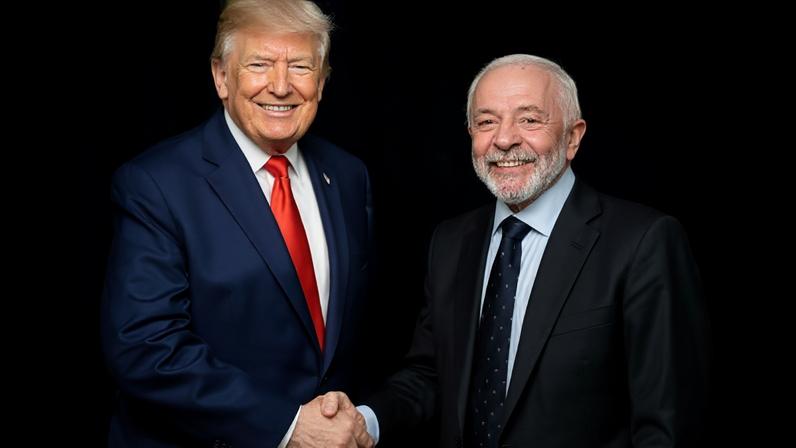 Encontro dos presidentes Donald Trump e Luiz Inácio Lula da Silva na Casa Branca