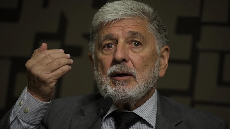 Celso Amorim, assessor especial para assuntos internacionais do presidente Lula — Foto: Cristiano Mariz/Agência O Globo