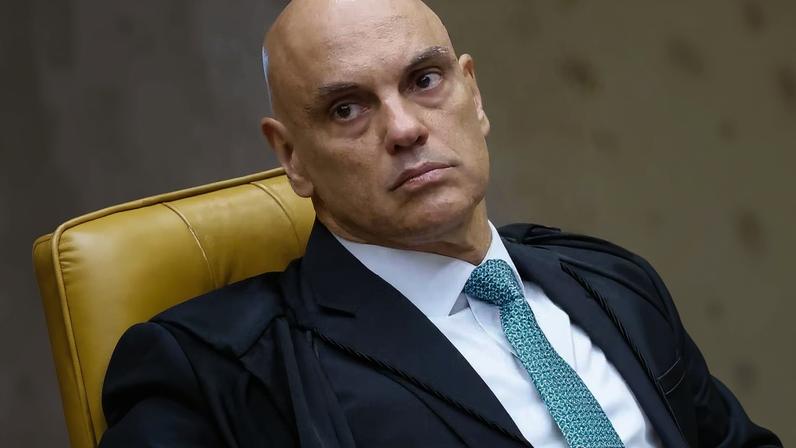 Alexandre de Moraes: Executivo pode, por decreto, compensar área suprimida — Foto: Gustavo Moreno/STF