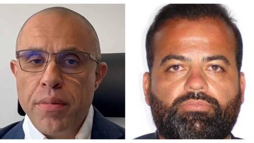 Mohamad Hussein Mourad, conhecido como "Primo", e Roberto Augusto Leme da Silva, o "Beto Louco", eram responsáveis por comandar o esquema do PCC no setor de combustíveis. — Foto: Montagem g1/Reprodução/Redes sociais/Polícia Civil