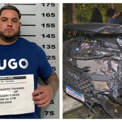 Porsche é preso por dirigir embriagado e bater em quatro carros no Tatuapé