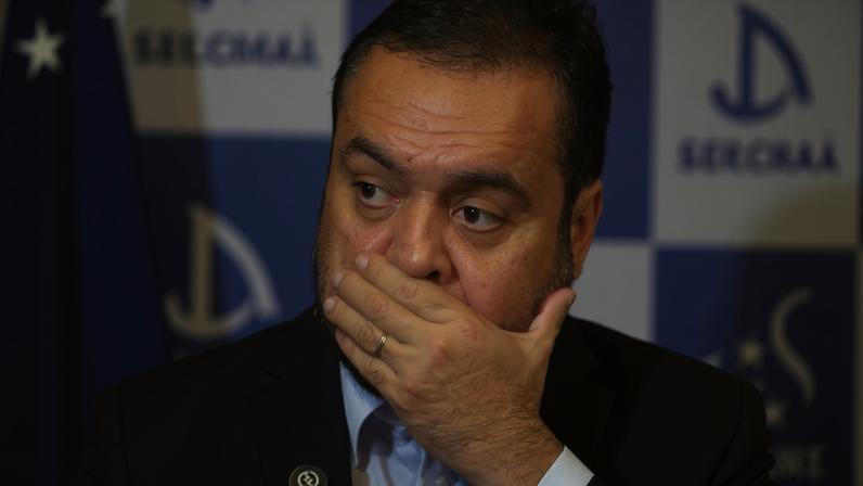 Montagem entre Cláudio Castro e Vorcaro — Foto: Reprodução