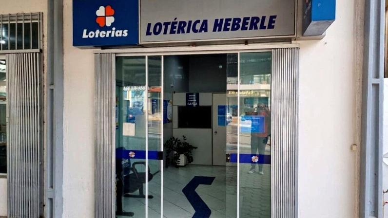 Lotérica Heberle, em Ipira (SC) — Foto: Arquivo Pessoal